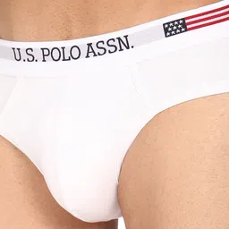 u.s. polo assn. Solid Men Brief image 4