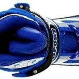 sr toys High quality Skating in-line Shoe have different size and with PU LED wheel In-line Skates - Size 6-9 UK (Blue) image 3