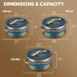 milton Pack of 3 Serve Casserole Set image 5