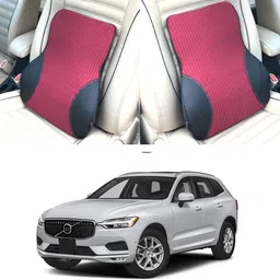 oshotto Black, Red Fabric, Leatherite Car Pillow Cushion for Volvo-picture-29