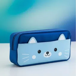 arj product Pouch cat Art Artificial Leather Pencil Box image 2