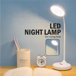 pick ur needs Rechargeable Table Lamp With White / Warm White Light Touch Dimmable Brightness 5 hrs Flood Lamp Emergency Light-picture-21