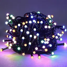 platonix 40 LEDs 12 m Multicolor Flickering Bulb Rice Lights-picture-36