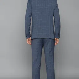 louis philippe Men Single Breasted - 2 button Checkered Suit image 2