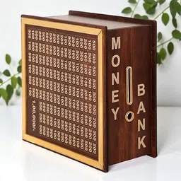 drova Money Saving Piggy Bank – Cash Box Coin Bank image 4