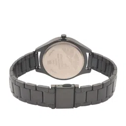 Fastrack Unisex Black & Orange Analogue Watch image 4