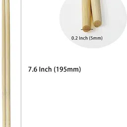 micashu Eating, Cooking, Training Bamboo Chinese Chopstick image 4