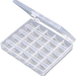 syga White Transparent Bobbin Storage Box Bobbin Case-picture-24