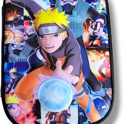 definite Gifting 3D Designer Kids Pencil Box Zippered Pouch for School Home Tuition Naturo Goku Ball Art EVA Pencil Box image 1