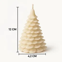 katana kitchen EKARTH Premium Christmas Tree Scented Candles | Home Decorative Candle image 2