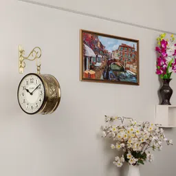 craftel Analog 21 cm X 21 cm Wall Clock image 4