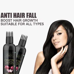 Desi Crew Set Of 3 Onion Anti Hair Fall Oil - 100 ml Each image 2