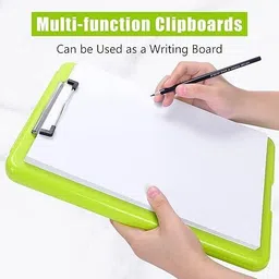 gela A4 Clipboard with Storage Box| Document Holder&Writing Pad for Offic,School,Home image 3