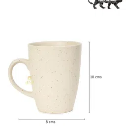 DULI White 2 Pieces Coffee Mugs - 250 ml image 4