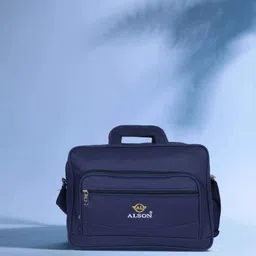 alson Men & Women Blue Messenger Bag - Regular Size image 1