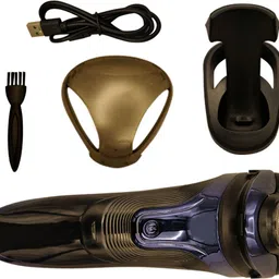 SEEGATE Rechargeable Cordless with 3 head 3D Full Rechargeable Rotary shaver Shaver For Men-picture-10