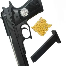shivraj New mini air pitol toy mouser gun for kids with bullets for kids Guns & Darts image 2