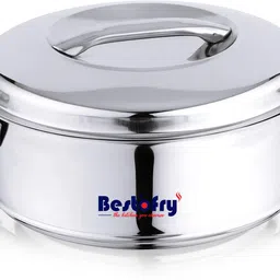 bestofry Medium 5000 ml Double Wall Insulated Stainless Steel Casserole / Hot Box Thermoware Casserole-picture-13
