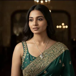 divine rudras Hindu Mantra Pendent Sterling Silver Alloy Pendant Set image 2