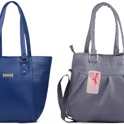 msk collection Women Blue, Grey Messenger Bag-picture-11