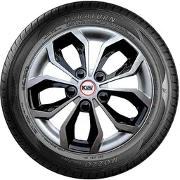 kunj autotech 14 Inch Wheel Cover Double Color Kwid Wheel Cover For Renault Kwid image 3