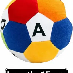 Multicolor Alphabet Soft Ball - 10 cm-image-59