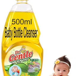 500ml Fresh Lemon Baby Anti-Bacterial Baby Liquid Cleanser & Accessories-image-23