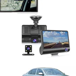 maties 4inch 3Way Car DVR Camera 1080P Video Recorder Cameras 176 Black LCD-picture-18