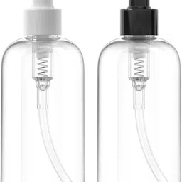 pharcos 2 PCS Refillable Shampoo and Conditioner Bottles with Pump 10oz (300ml). 300 ml Bottle-picture-28