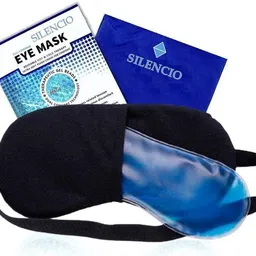 silencio Mulberry Silk Eye Mask, Cooling Gel Relaxing Eye Mask-picture-17