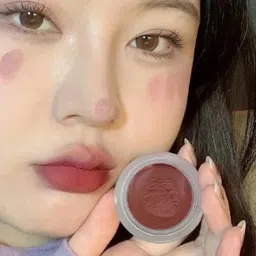 Makeup Muddy Texture Lip Gloss Long Lasting Maroon Lip Tint Velvet Matte Lip Mud-image-1