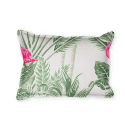 sej by nisha gupta Green Floral 160 TC Cotton Queen Sized Bed Sheets with 2 Pillow Covers image 3