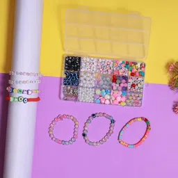 ambitieux DIY 15 500+ mix beads Bracelet Making Kit image 2