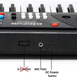 haulsale Kids Piano 37 Keys Keyboard | Piano For Kids With Microphone242-picture-11