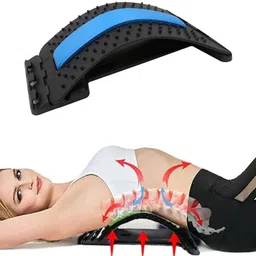 e vyapar kendra Back Stretcher Spinal Pain Relieve Lumbar Support, Back Massager Lumbar Support Back / Lumbar Support-picture-18
