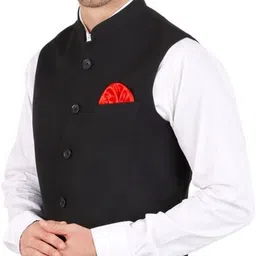 gracyshade Solid Men Waistcoat image 3