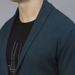 rigo Men Straight Full Sleeve Green Shrug image 4