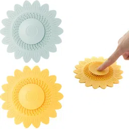 serplex Silicone Sunflower Sink Cover Set Sink Plug-picture-16
