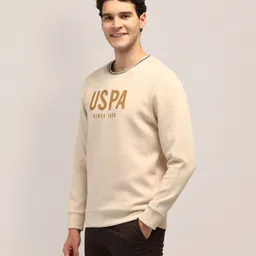 u.s. polo assn. Men Full Sleeve Graphic Print Sweatshirt image 4