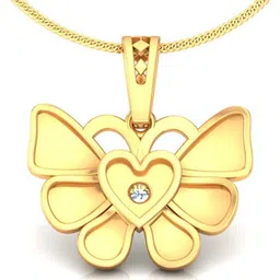 avsar Pallavi 18kt Yellow Gold Pendant image 5