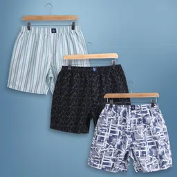 supersquad Pack of 3 Printed, Striped Men Boxer-picture-28