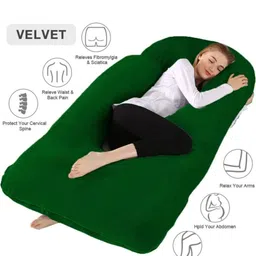 restora Microfibre Pregnancy Pillow Pack of 1 Solid Sleep nest body rest-picture-24