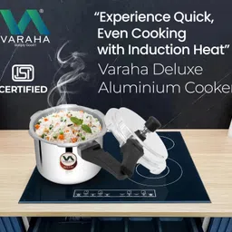 varaha Deluxe Premium Heavy Gauge 3 L Induction Bottom Pressure Cooker image 5