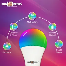 pick ur needs Remote Control RGB Light LED Bulb For Party Home Decoration Halloween Christmas Ceiling Light Ceiling Lamp image 2