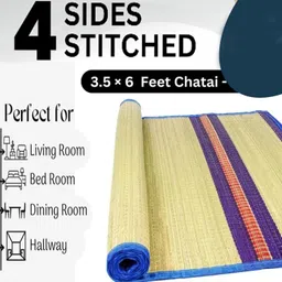 boomani Bamboo Chatai Mat image 5