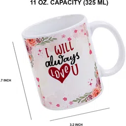 giftuation Swarnendu I Love You / Gift for Couple Ceramic Coffee Mug image 4