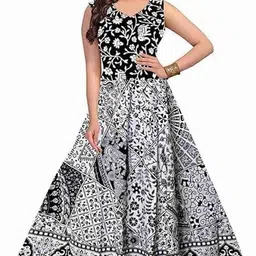 houseofcommon Women Fit and Flare Multicolor Below Knee Dress-picture-36