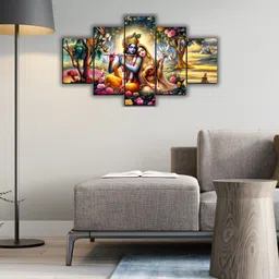 sndart Radha Krishna Home Decoration Items For Gift Items image 3