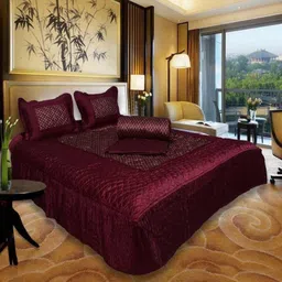 feathersoft Satin Double King Sized Bedding Set image 2