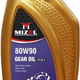 mizol Premium Quality 1L 80W90 API GL-5 1L High Performance Gear Oil image 1